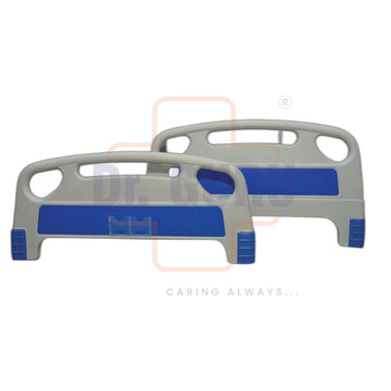 ABS Head and Foot Boards | Spare Part for Hospital Bed | Imported Heavy grade ABS | Unbreakbale (1 Pair)