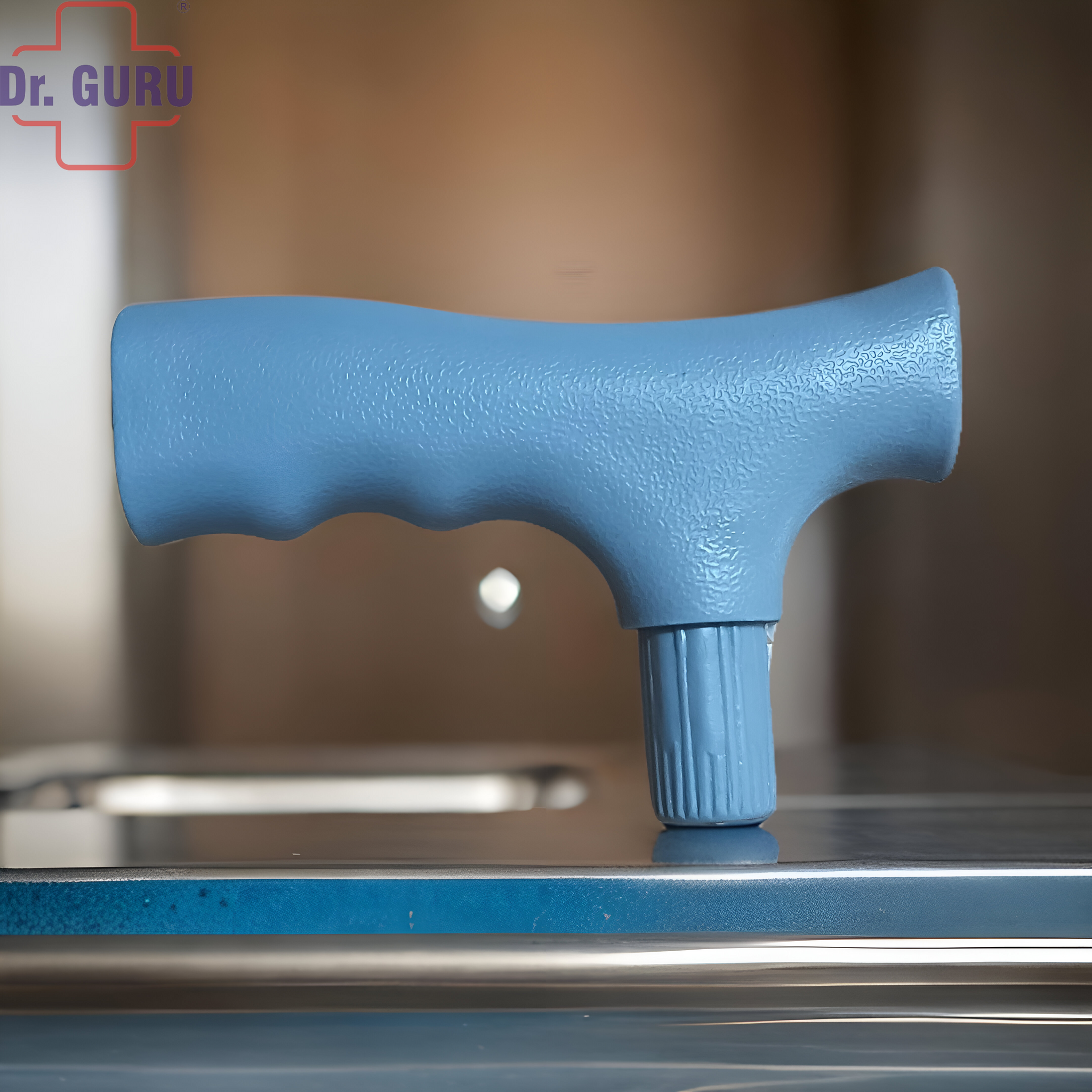 Dr. GURU Ergonomic Handle for Walking Sticks & Canes| Spare Part for Walking Sticks & Canes| Anti-Slip Design